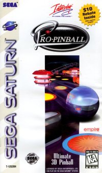 Pro Pinball Sega Saturn  box art